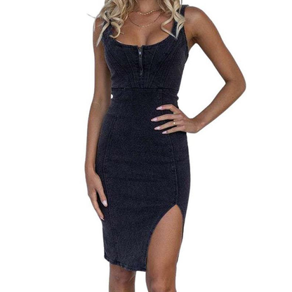 Indigo Sleek Dress