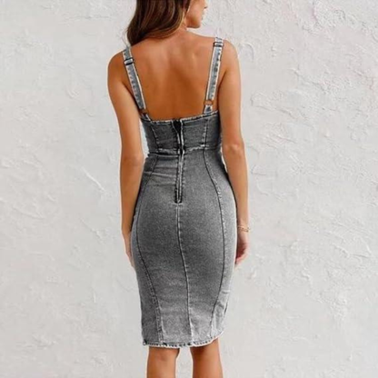 Indigo Sleek Dress